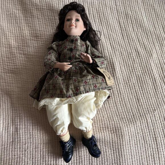 Vintage Yesterday's Child Mary Anne Porcelain Doll Boyds Collection Ltd Edition - Picture 1 of 11